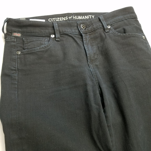 Citizens of Humanity  Black Jeans Sz 26 - Picture 4 of 8